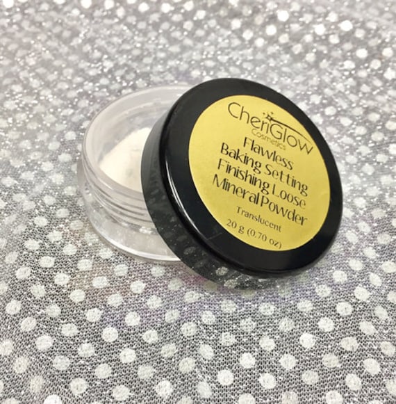 Makelloses Fixierpuder, Durchsichtiges Backpulver, Finishpuder, Gesichtspuder, Mineralpuder, Hochwertiges Puder Makelloses Fixierpuder, Durchsichtiges Backpulver, Finishpuder, Gesichtspuder, Mineralpuder, Hochwertiges Puder von Etsy - CheriGlowCreations