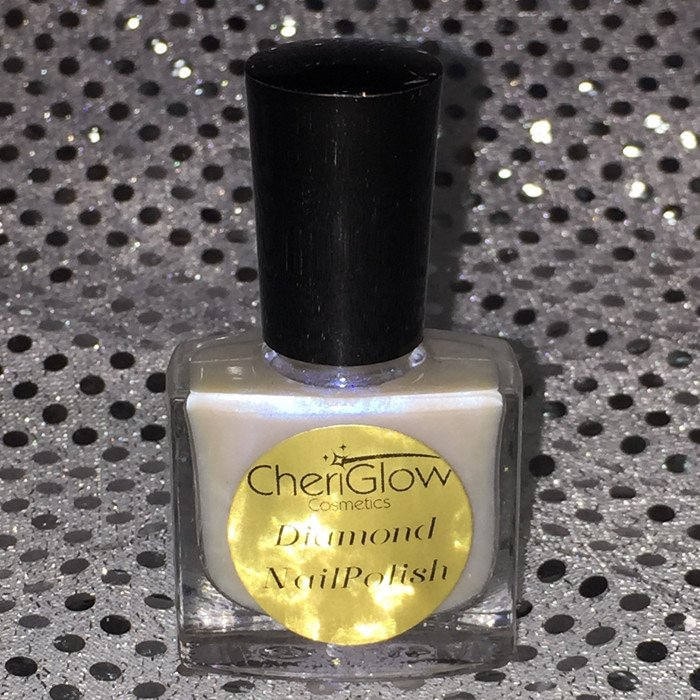 Supernova Diamant Nagellack - Irisierender Duo Chrom Long Wear Nagellack, Nagellack, Frostiger Blau/Violett Nägel von Etsy - CheriGlowCreations
