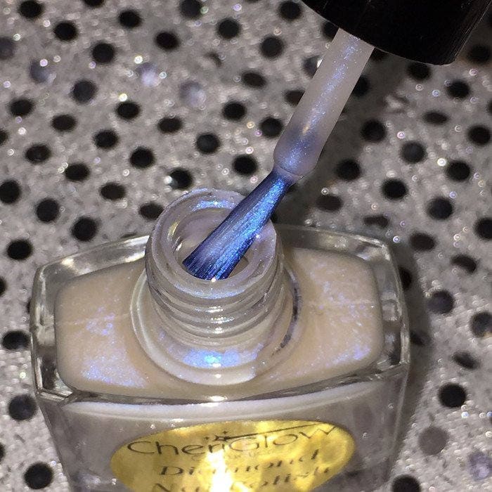 Supernova Diamond Nailpolish - Irisierendes Duo Chrom Lang Tragende Nagellack, Frosty Blau/Violett Nailpolish, Nägel Supernova Diamond Nailpolish - Irisierendes Duo Chrom Lang Tragende Nagellack, Frosty Blau/Violett Nailpolish, Nägel von Etsy - CheriGlowCreations