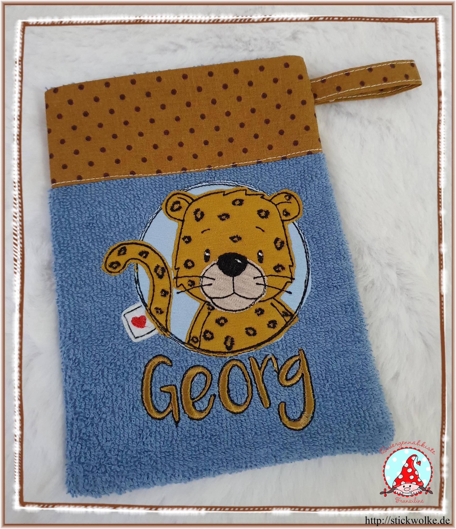 Waschlappen Mit Namen & Wunschmotiv Waschhandschuhn Für Baby Kinder von Etsy - CheyennenShop