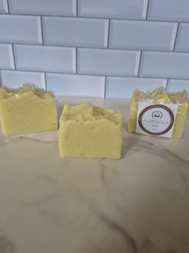 Warme Vanille-Zucker Handgemachte Duftseife, 12 - 15 Unzen von Etsy - ChpterAfterChpter