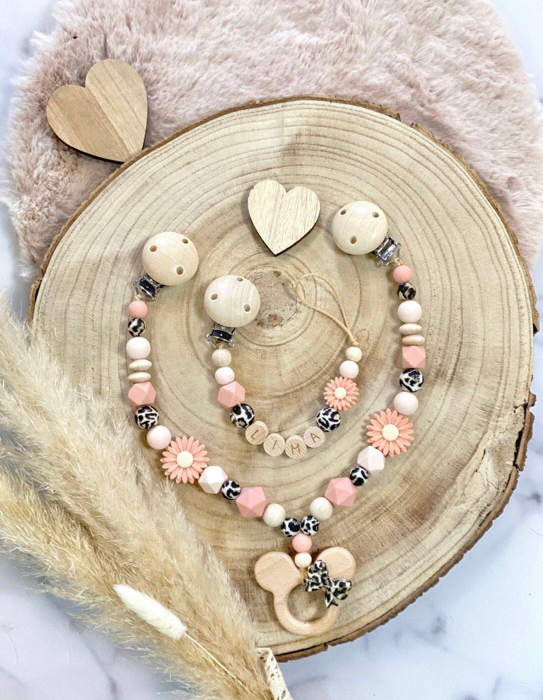 Schnullerkette Mit Name Kinderwagenkette Mädchen Personalisiert Maus Set Leoparden Muster Blume Silikon Holz Schnullerkette Mit Name Kinderwagenkette Mädchen Personalisiert Maus Set Leoparden Muster Blume Silikon Holz von Etsy - ChriluzaShop