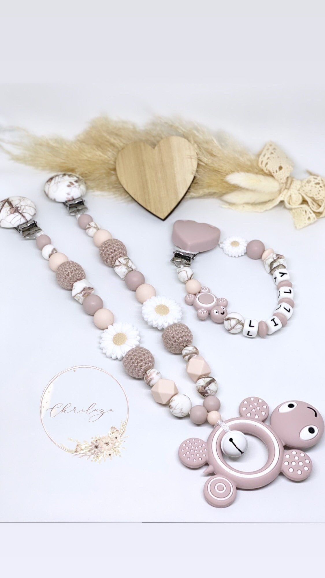 Schnullerkette Mit Namen Kinderwagenkette Set Mädchen Schildkröte Personalisiert Schnullerkette Mit Namen Kinderwagenkette Set Mädchen Schildkröte Personalisiert von Etsy - ChriluzaShop