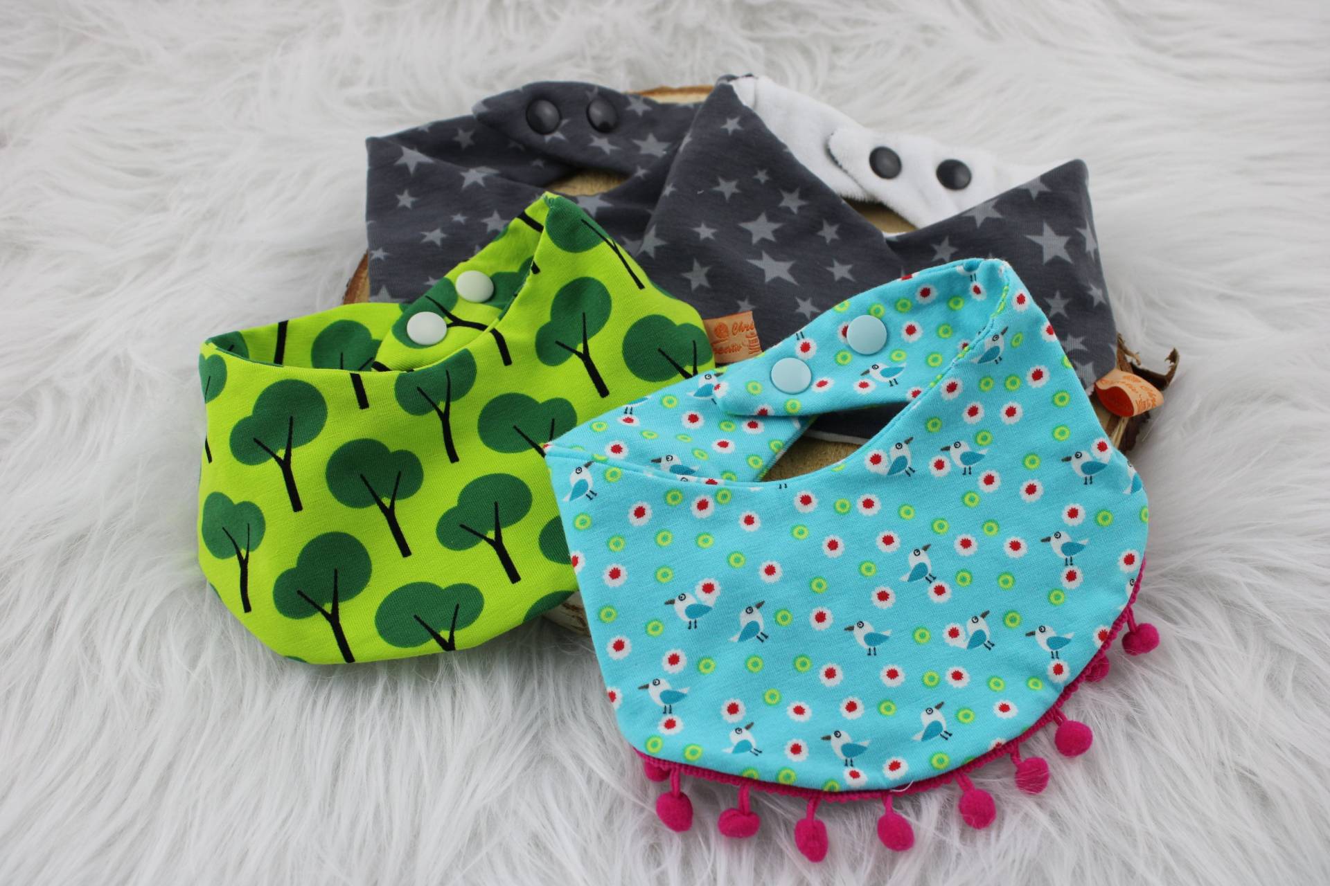 Baby Halstuch Schal Lätzchen Baby Halstuch Schal Lätzchen von Etsy - ChrissysCreativ
