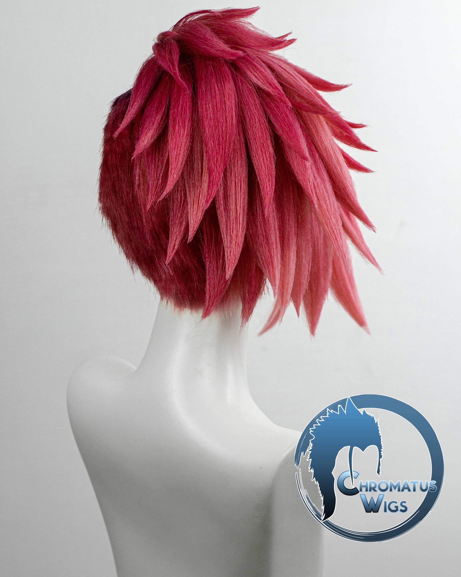 Vi Violet League Of Legends Arcane Pink Inspirierte Undercut Spiky Cosplay Perücke von Etsy - ChromatusWigs