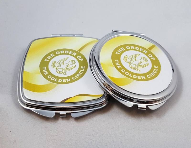 Bestellung Des Goldenen Kreises Taschenspiegel, Oes Personalisierte Kompakte Handspiegel, Brautgeschenke, Einzigartige Geschenke, Weihnachtsgeschenke von Etsy - ClassicDesignsGifts