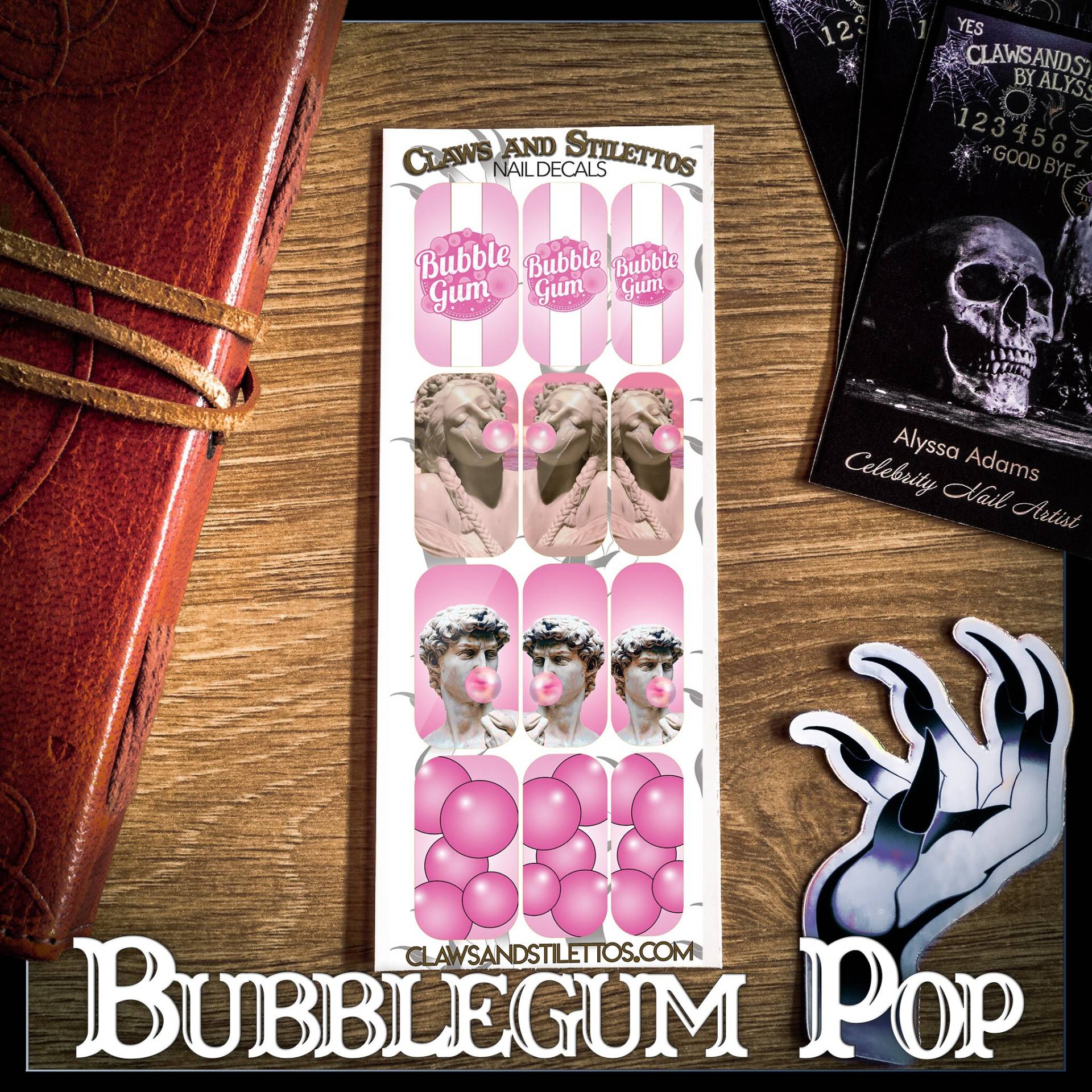Bubblegum Pop Bubblegum Pop von Etsy - ClawsandStilettosLLC