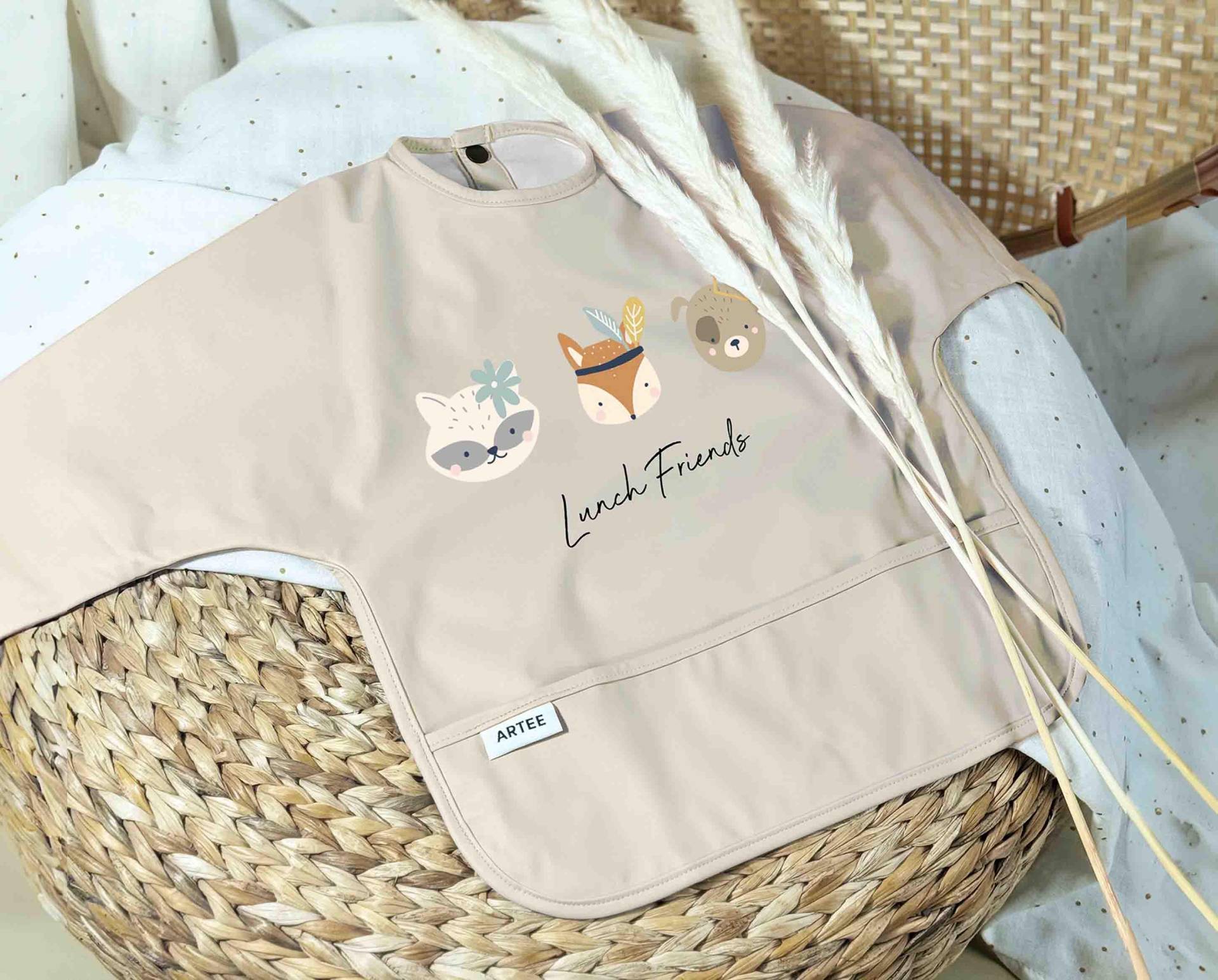 Ärmellätzchen Mit Auffangtasche Für Dein Baby Und Kleinkind Aus Recyceltem Polyester von Etsy - CleoNoah