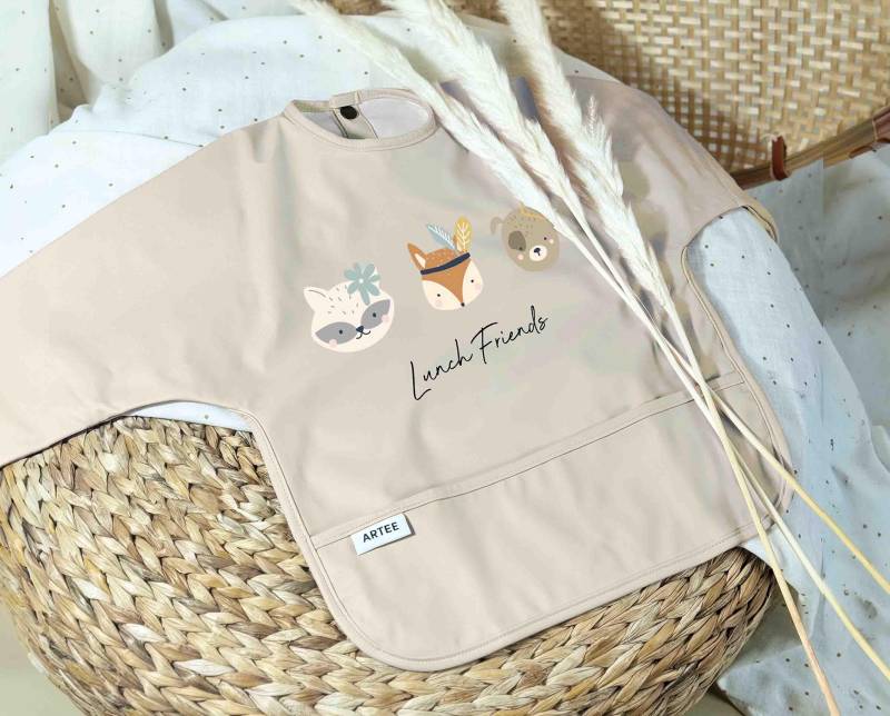 Ärmellätzchen Mit Auffangtasche Für Dein Baby Und Kleinkind Aus Recyceltem Polyester von Etsy - CleoNoah