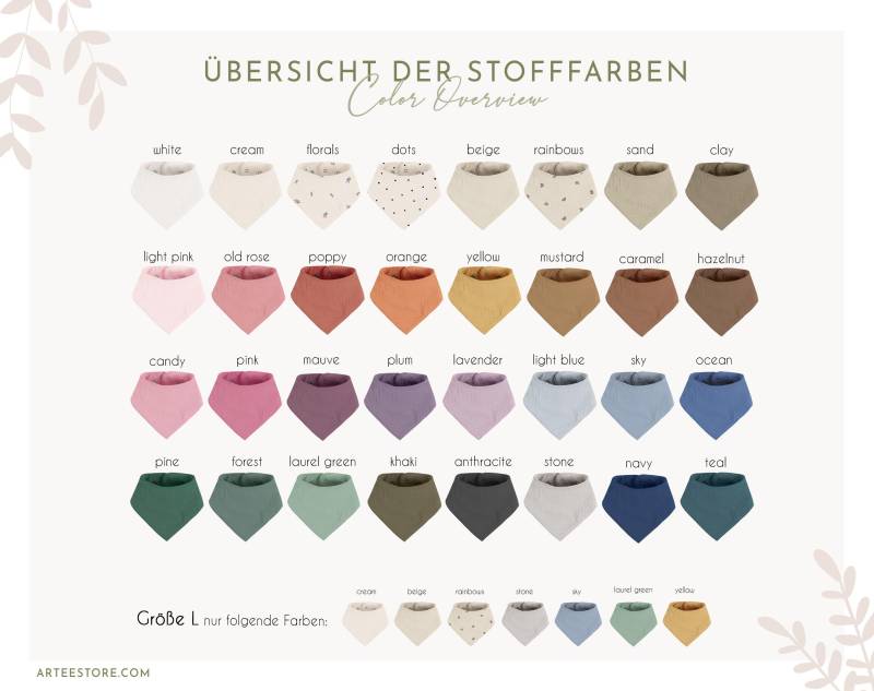 Musselin Baby Und Kleinkind Halstuch 1 Stück Dreieckstuch Spucktuch Baumwolle Lätzchen Geschenk Geburt Mulltuch Gaze Taufe von Etsy - CleoNoah