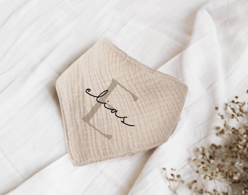 Namenstücher Personalisierbare Halstücher Aus Musselin Baby Und Kleinkind Dreieckstücher Spucktücher Baumwolle Lätzchen Gaze, Bild, Geschenk von Etsy - CleoNoah
