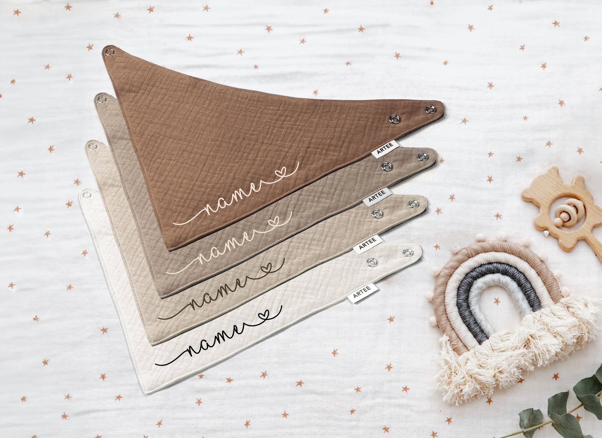 Set 4 Stück Personalisierbar Musselin Baby Und Kleinkind Halstücher Dreieckstücher Spucktücher Baumwolle Lätzchen Gaze, Geschenk Set 4 Stück Personalisierbar Musselin Baby Und Kleinkind Halstücher Dreieckstücher Spucktücher Baumwolle Lätzchen Gaze, Geschenk von Etsy - CleoNoah