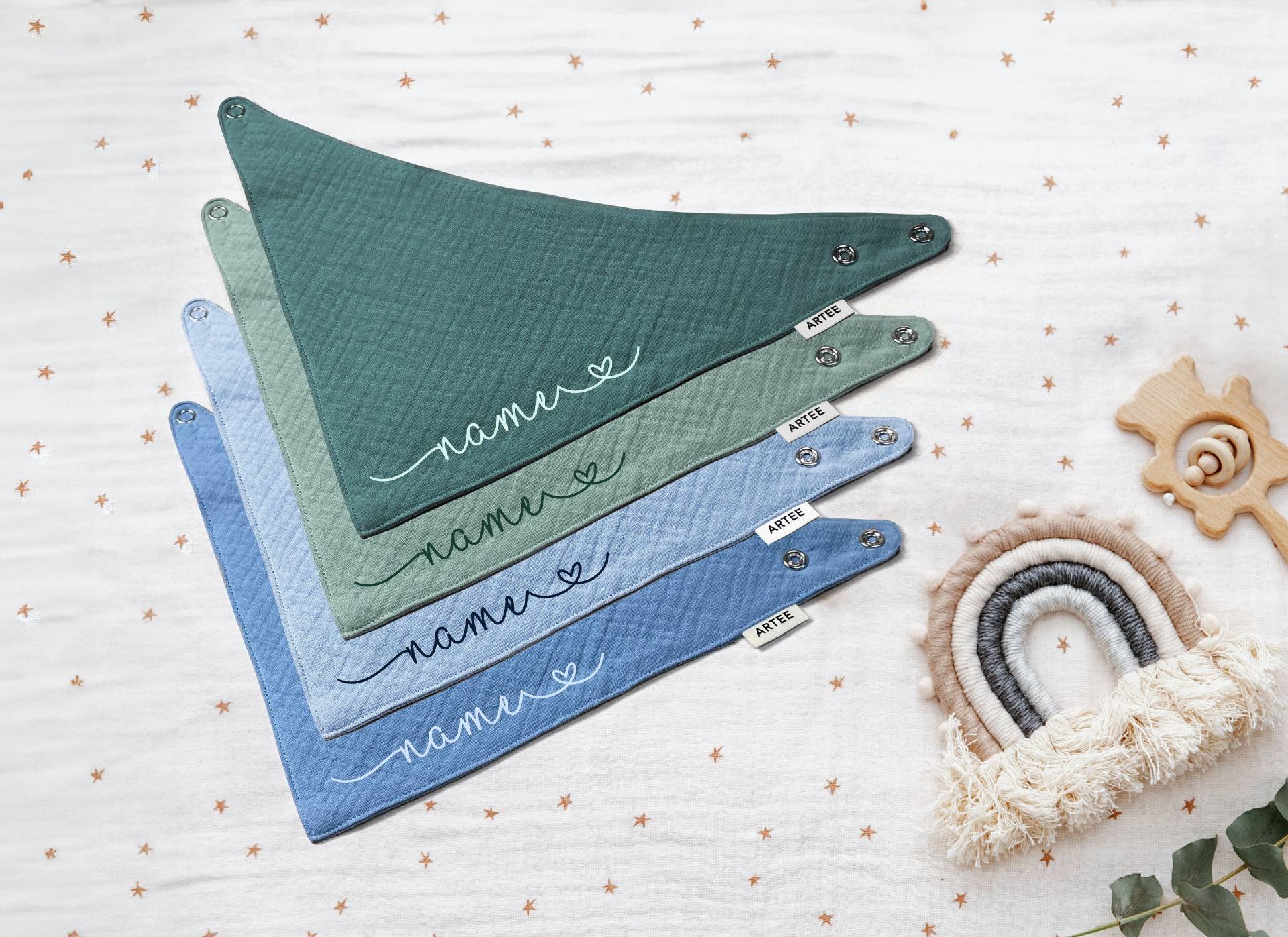 Set 4 Stück Personalisierbar Musselin Baby Und Kleinkind Halstücher Dreieckstücher Spucktücher Baumwolle Lätzchen Gaze, Geschenk Set 4 Stück Personalisierbar Musselin Baby Und Kleinkind Halstücher Dreieckstücher Spucktücher Baumwolle Lätzchen Gaze, Geschenk von Etsy - CleoNoah
