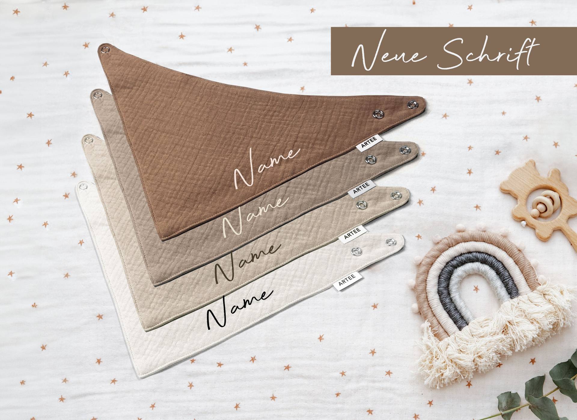 Set 4 Stück Personalisierbar Musselin Baby Und Kleinkind Halstücher Dreieckstücher Spucktücher Baumwolle Lätzchen Gaze, Geschenk Set 4 Stück Personalisierbar Musselin Baby Und Kleinkind Halstücher Dreieckstücher Spucktücher Baumwolle Lätzchen Gaze, Geschenk von Etsy - CleoNoah