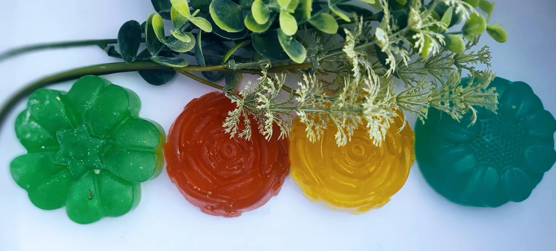 Apfelgarten Clear Sls Handgemachte Blumen Seifenstange - Verschiedene Farben Apfelgarten Clear Sls Handgemachte Blumen Seifenstange - Verschiedene Farben von Etsy - ClonoughHandmadeSoap