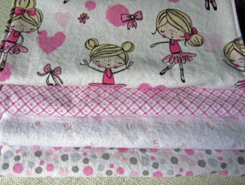 Spucktuch Set, Ballerina Babyparty, Spucktücher Mädchen, Baby Spucktücher, Spucktuch, Mädchen Geschenk, Geschenk Für Neugeborene von Etsy - Cloud3Designs