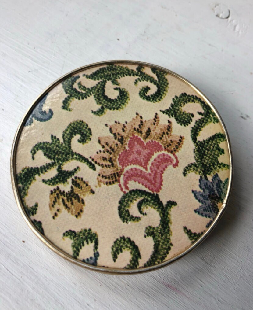 Kompaktspiegel - Florales Design Metall Hülle Zwei Spiegel Kunstnadelpunkt Rosa Blume Grüne Blätter-Handspiegel Kompaktspiegel - Florales Design Metall Hülle Zwei Spiegel Kunstnadelpunkt Rosa Blume Grüne Blätter-Handspiegel von Etsy - CocoRaes
