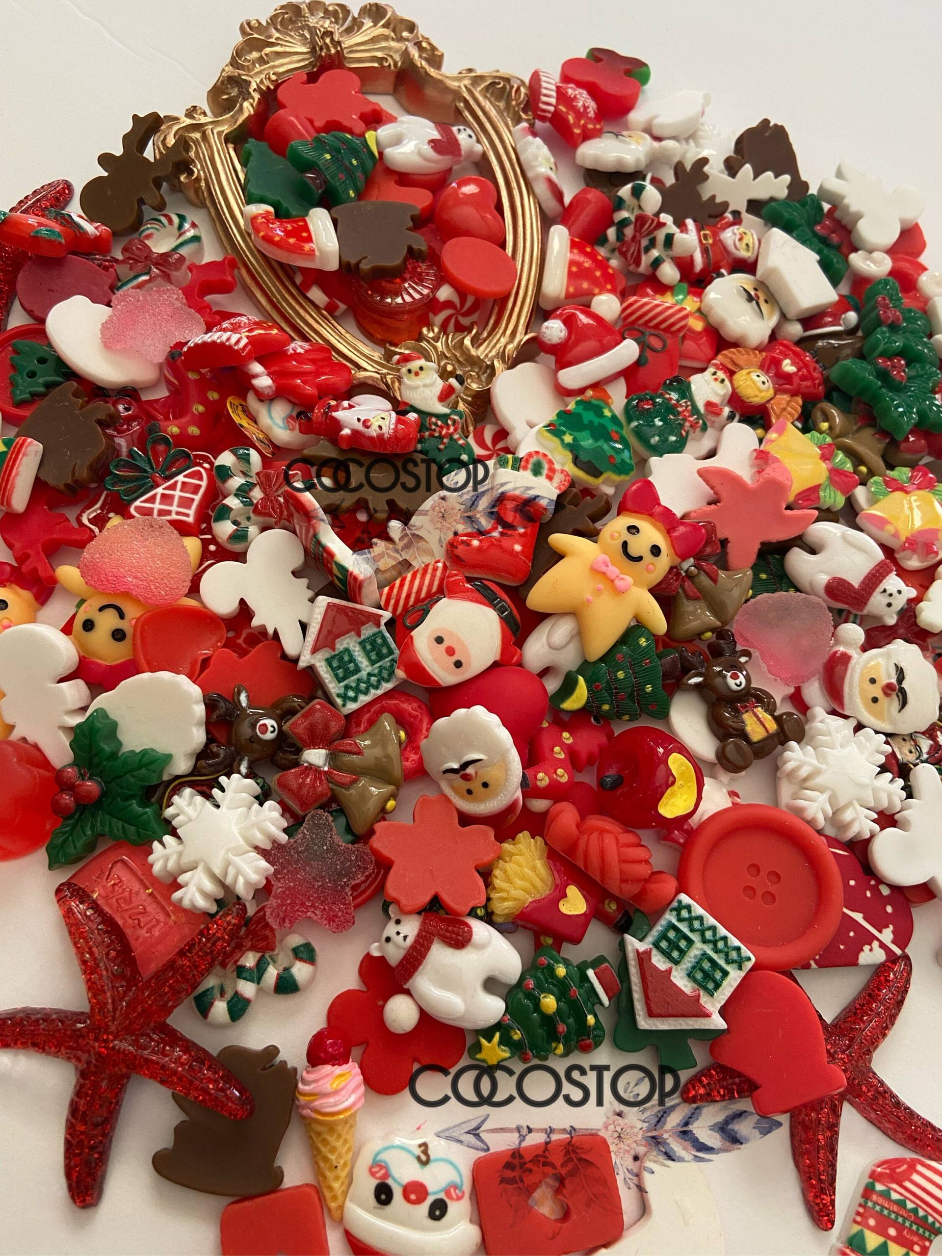 30 Stück Harz Weihnachten Kawaii Nagel Charms/Schneeflocke 3D Nail Art Handwerk Diy Dekorationen 30 Stück Harz Weihnachten Kawaii Nagel Charms/Schneeflocke 3D Nail Art Handwerk Diy Dekorationen von Etsy - CocoStop