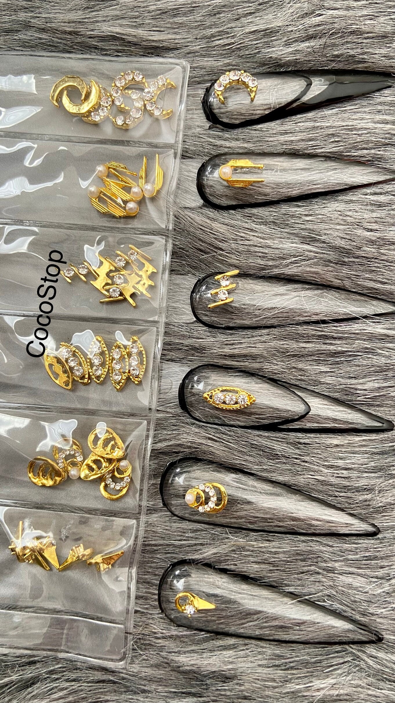 30 Stück Mix 6 Stile Auge Pferde Mond Nagelschmuck 3D Nagel Charms 30 Stück Mix 6 Stile Auge Pferde Mond Nagelschmuck 3D Nagel Charms von Etsy - CocoStop