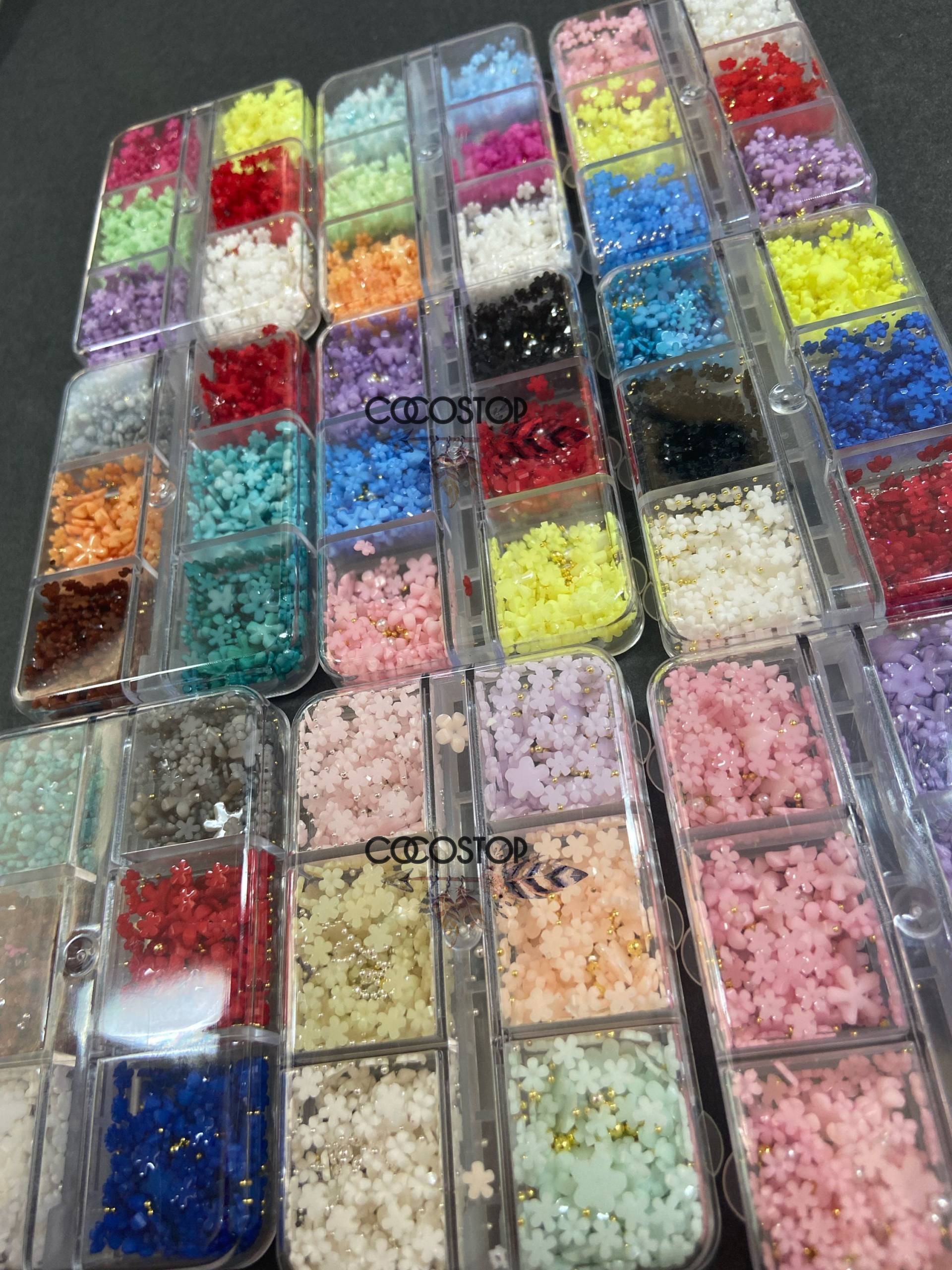 6 Farben Pastell Bunte Frühlingsblume 3D Nagel Charms Diy Handwerk 6 Farben Pastell Bunte Frühlingsblume 3D Nagel Charms Diy Handwerk von Etsy - CocoStop
