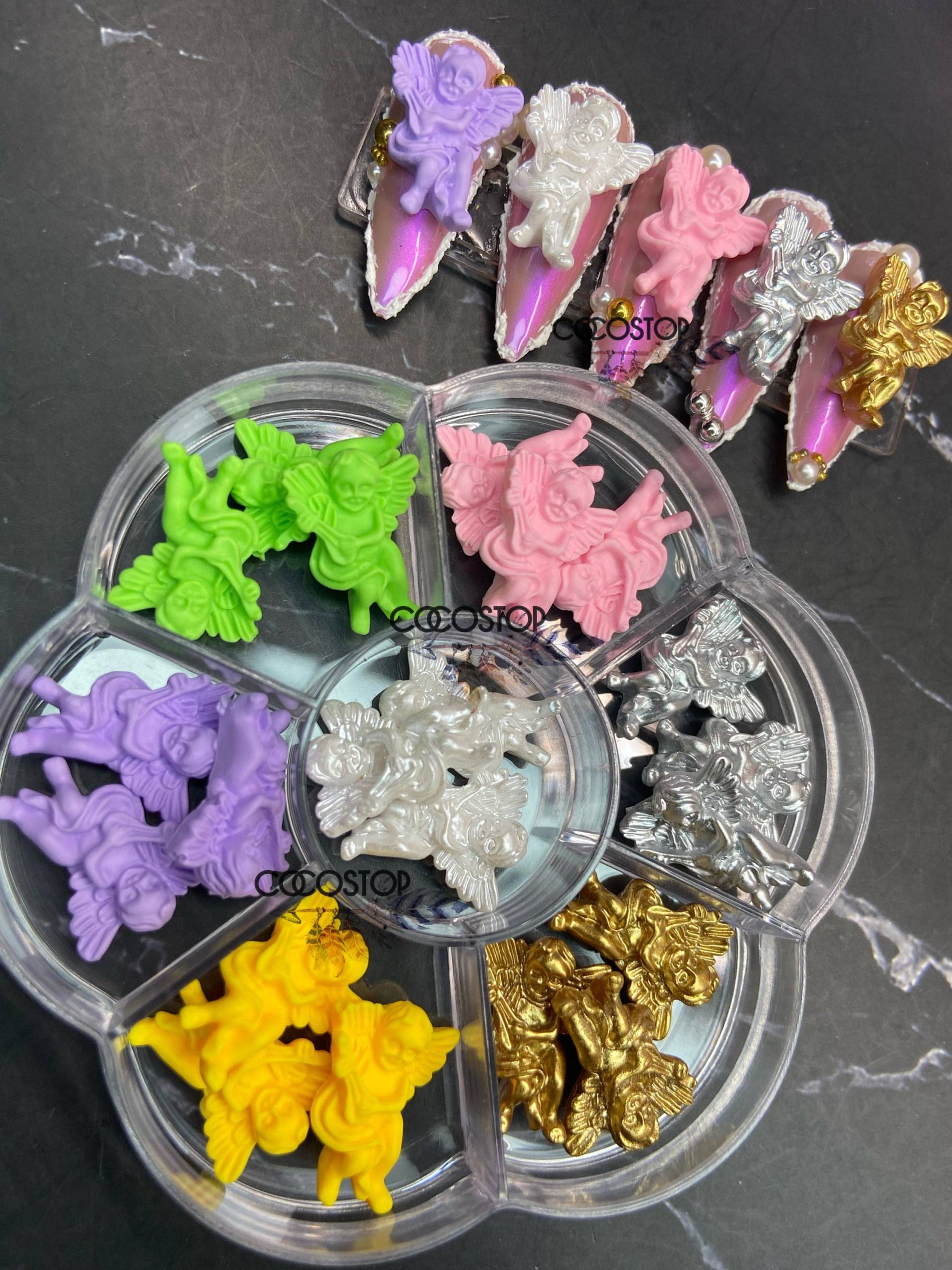 Engel Nagel Charms 3D Für Nail Art Dekoration Diy Craft Engel Nagel Charms 3D Für Nail Art Dekoration Diy Craft von Etsy - CocoStop