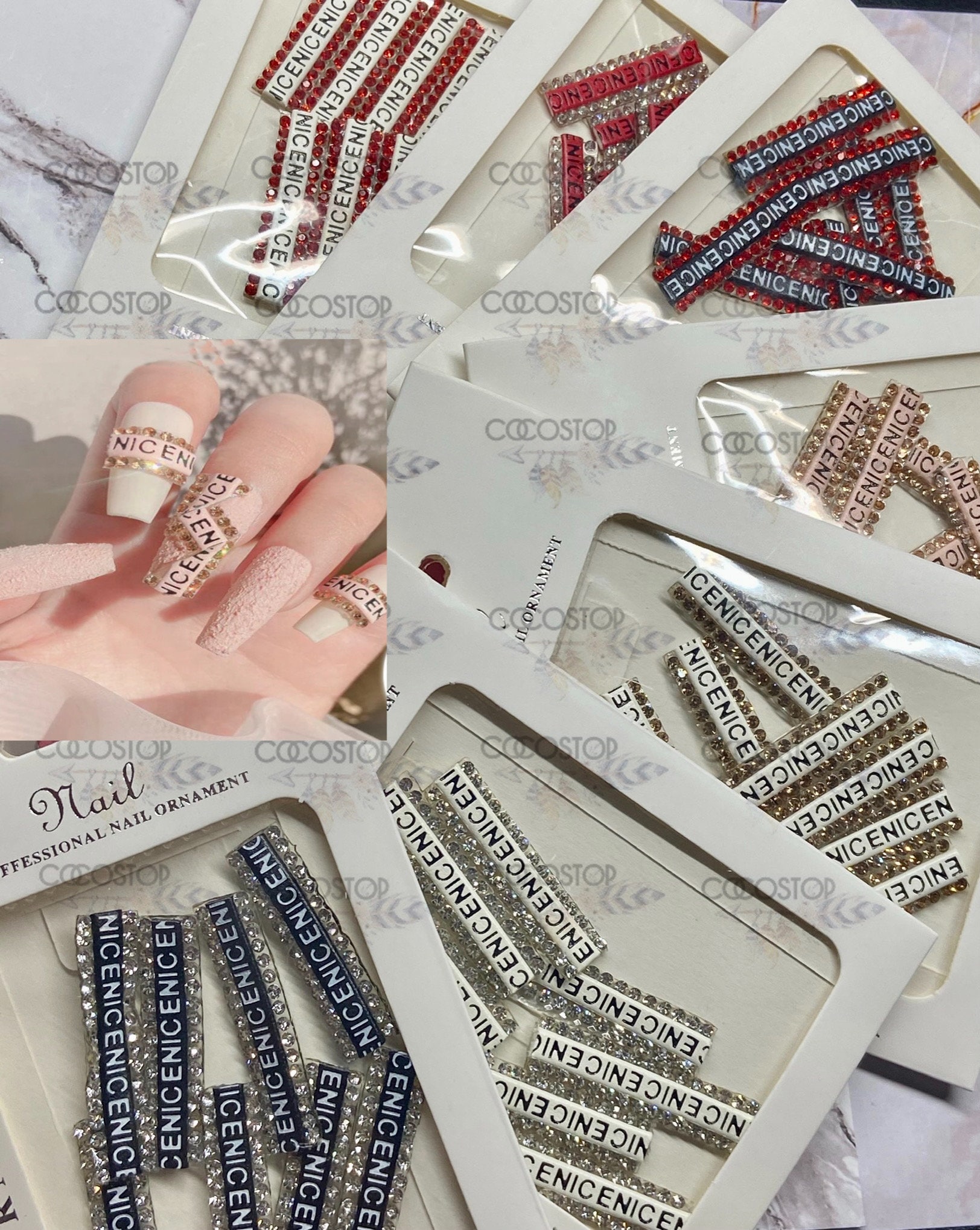 Luxus Buchstaben Band Diamanten Reihen Nagel Schmuck Aufkleber/Nail Art Dekoration Diy Handwerk Luxus Buchstaben Band Diamanten Reihen Nagel Schmuck Aufkleber/Nail Art Dekoration Diy Handwerk von Etsy - CocoStop