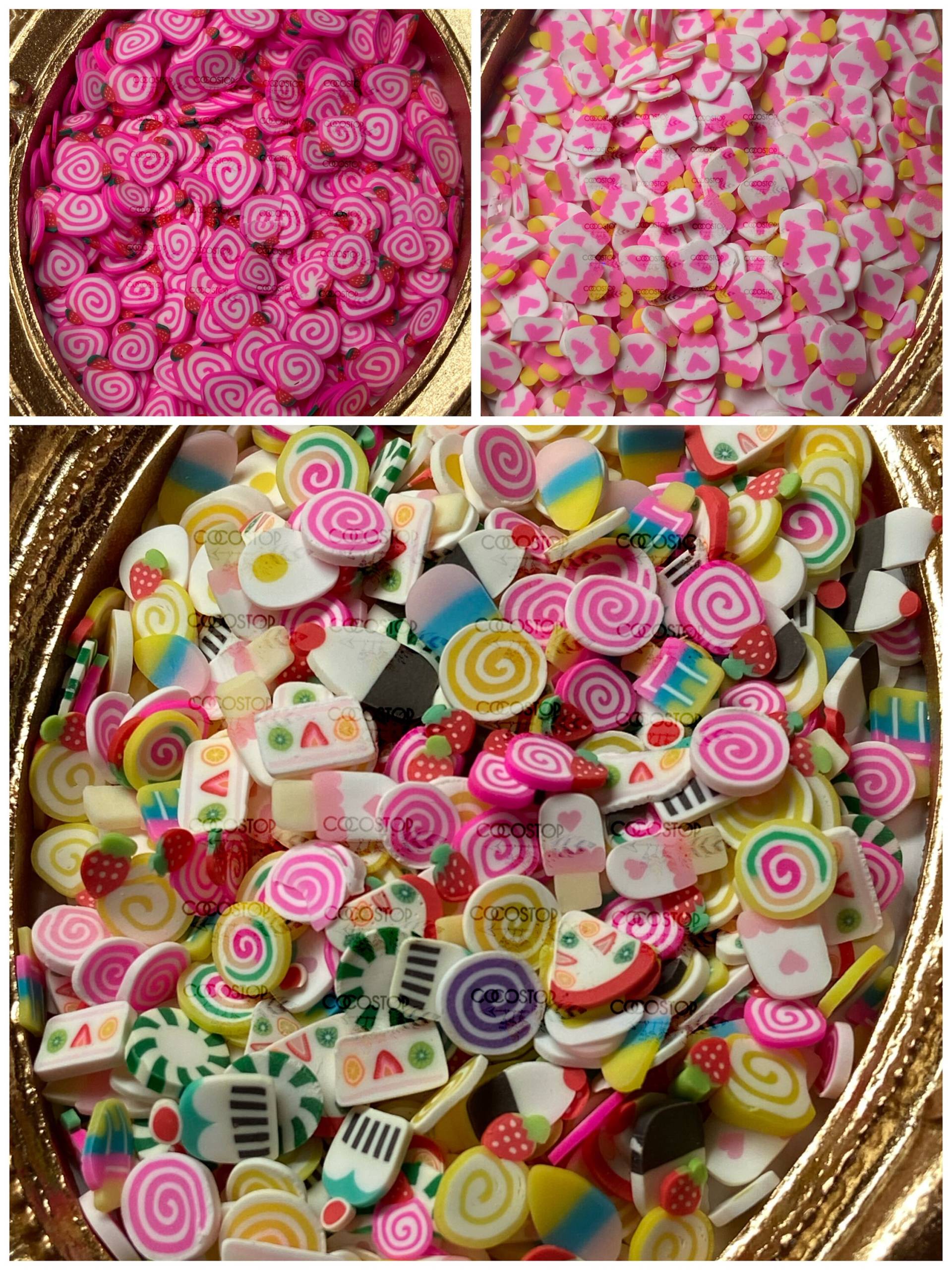 Mix Fimo Polymer Eis Ton Scheiben/Wirbel Kuchen Dessert Nail Art Nagel Charms Diy Handwerk Mix Fimo Polymer Eis Ton Scheiben/Wirbel Kuchen Dessert Nail Art Nagel Charms Diy Handwerk von Etsy - CocoStop