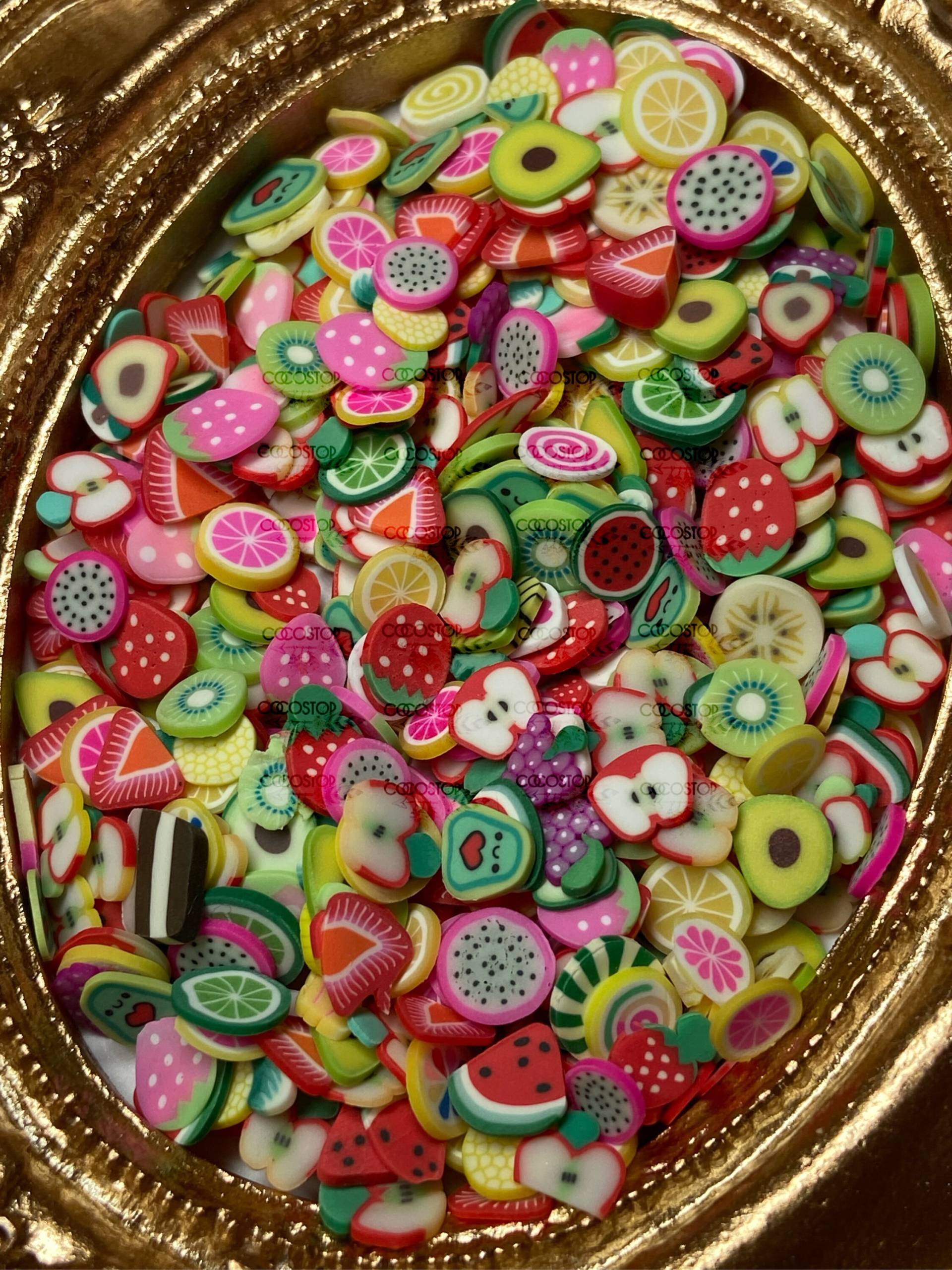 Mix Fimo Polymer Obst Gemüse Ton Scheiben Nail Art Nagel Charms Diy Basteln Mix Fimo Polymer Obst Gemüse Ton Scheiben Nail Art Nagel Charms Diy Basteln von Etsy - CocoStop