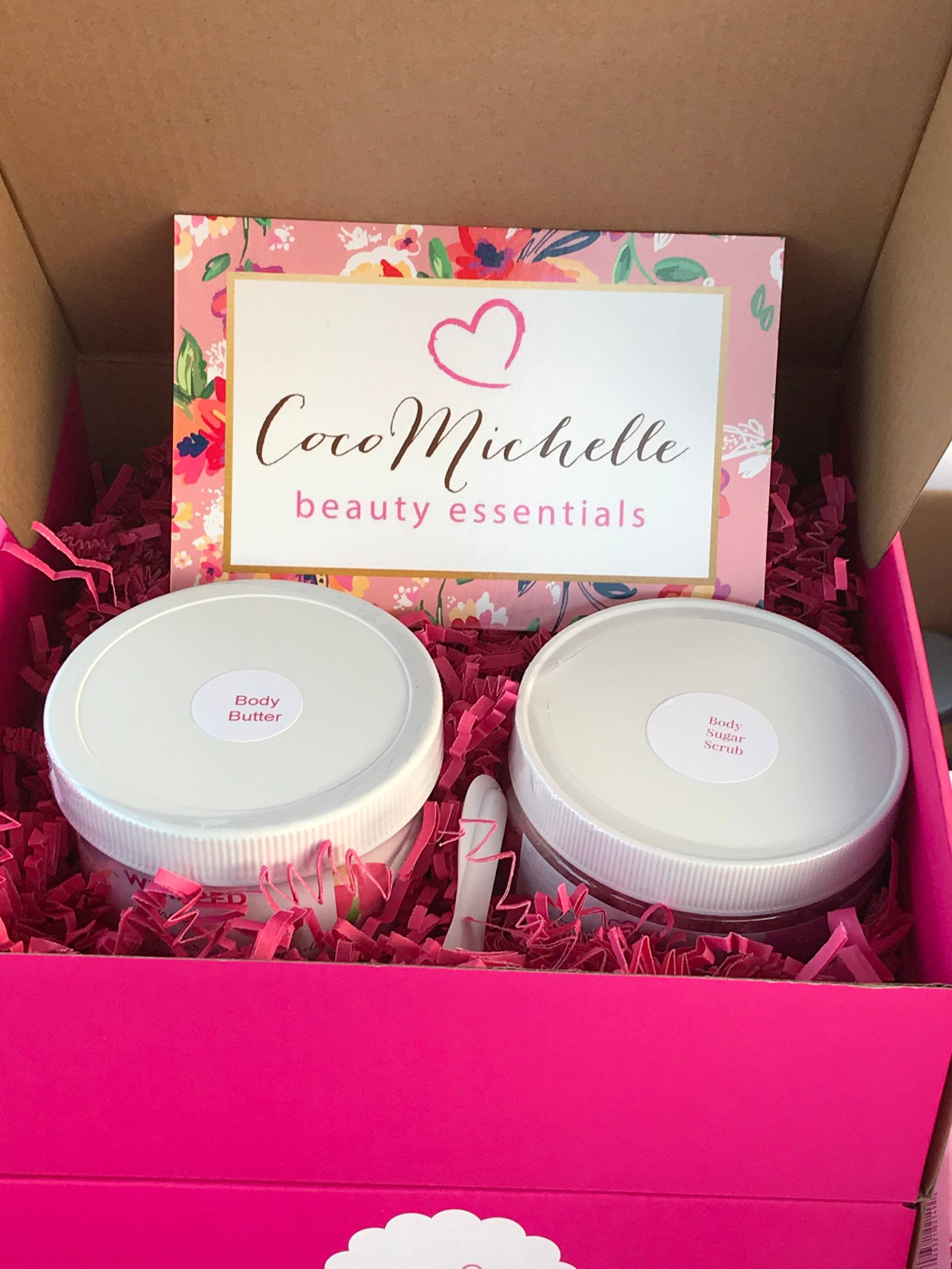 Coco Michelle Schönheit Customized Spa Beauty Box von Etsy - CocoSugars