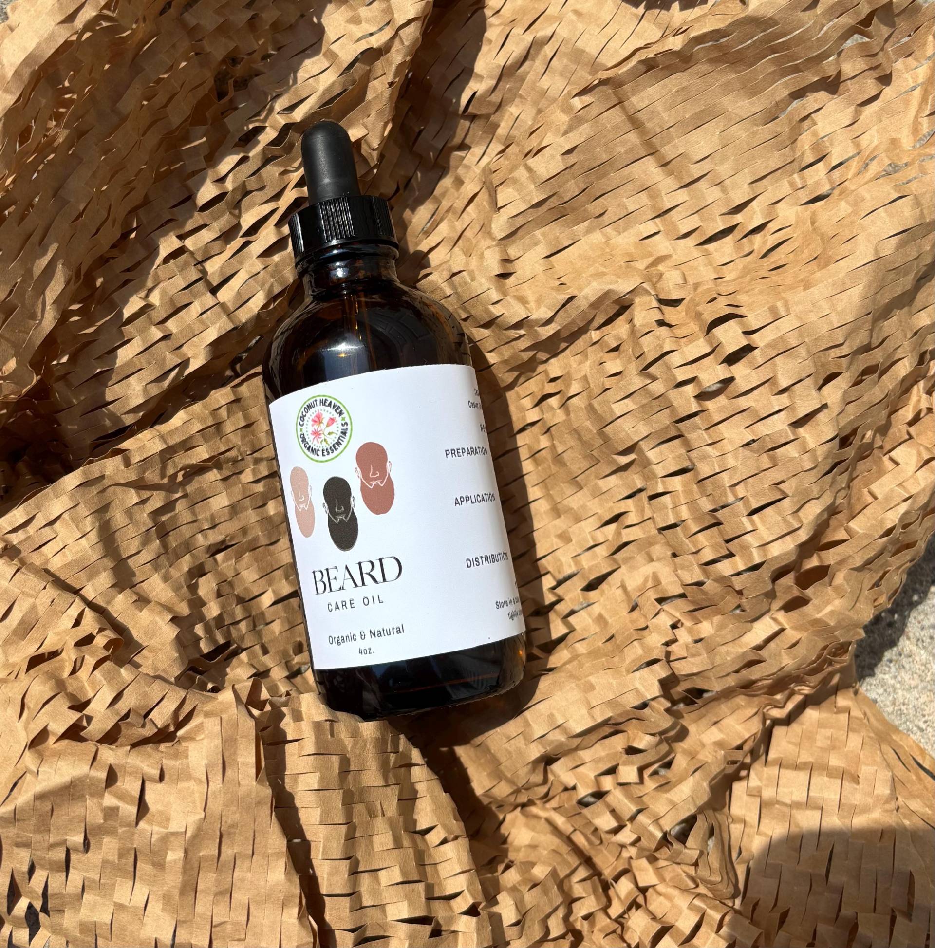 Bestes Nährendes + Reichhaltiges Bio-Bartöl von Etsy - CoconutHeavenOrganic