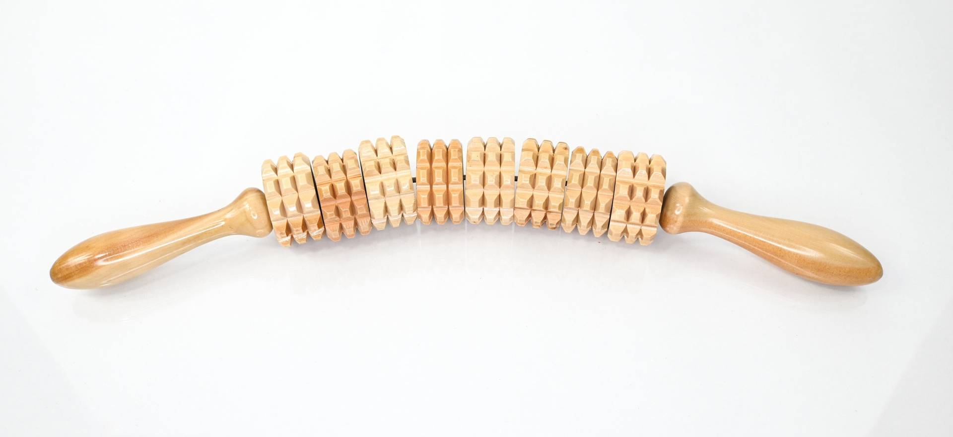 Holztherapie-Diamantrolle - Gebogen, Halbflexibel Maderoterapia Rodillo Mazorca | Cellulite Roller von Etsy - ColexanTradingCo