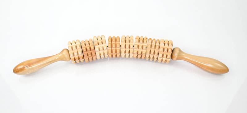 Holztherapie-Diamantrolle - Gebogen, Halbflexibel Maderoterapia Rodillo Mazorca | Cellulite Roller von Etsy - ColexanTradingCo