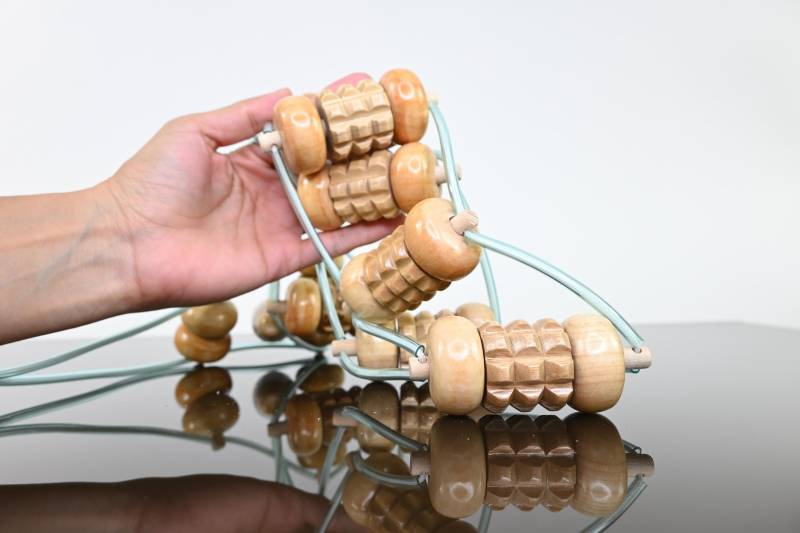 Holztherapie-Gürtel - Natürliche Massagerolle Aus Holz Für Die Körpermodellierung | Cinturón De Maderoterapia von Etsy - ColexanTradingCo
