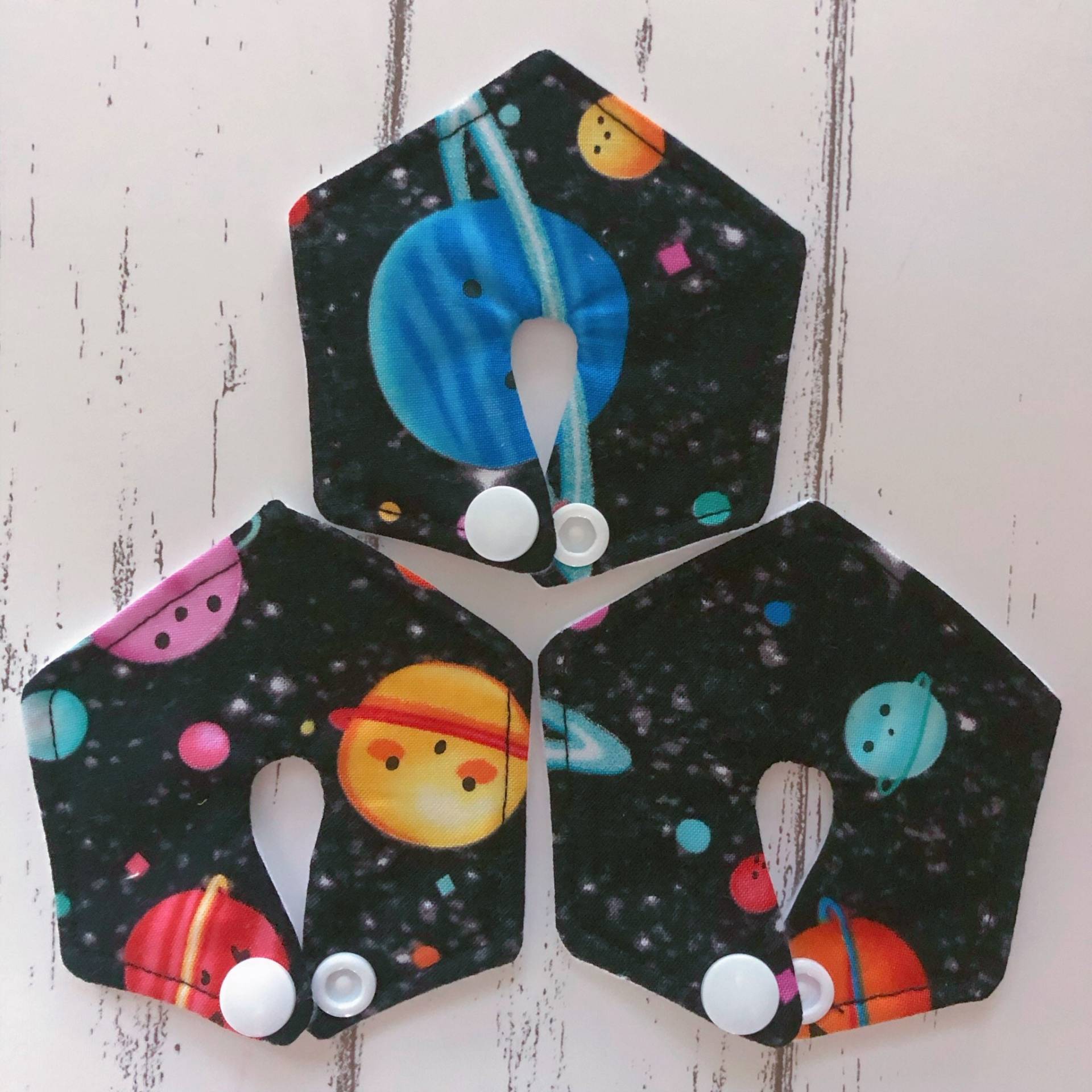 "3Er Set "Planets"Mickey-Pads, Gastrostomie-Ernährung, 3Er-Set" von Etsy - Comforttubies