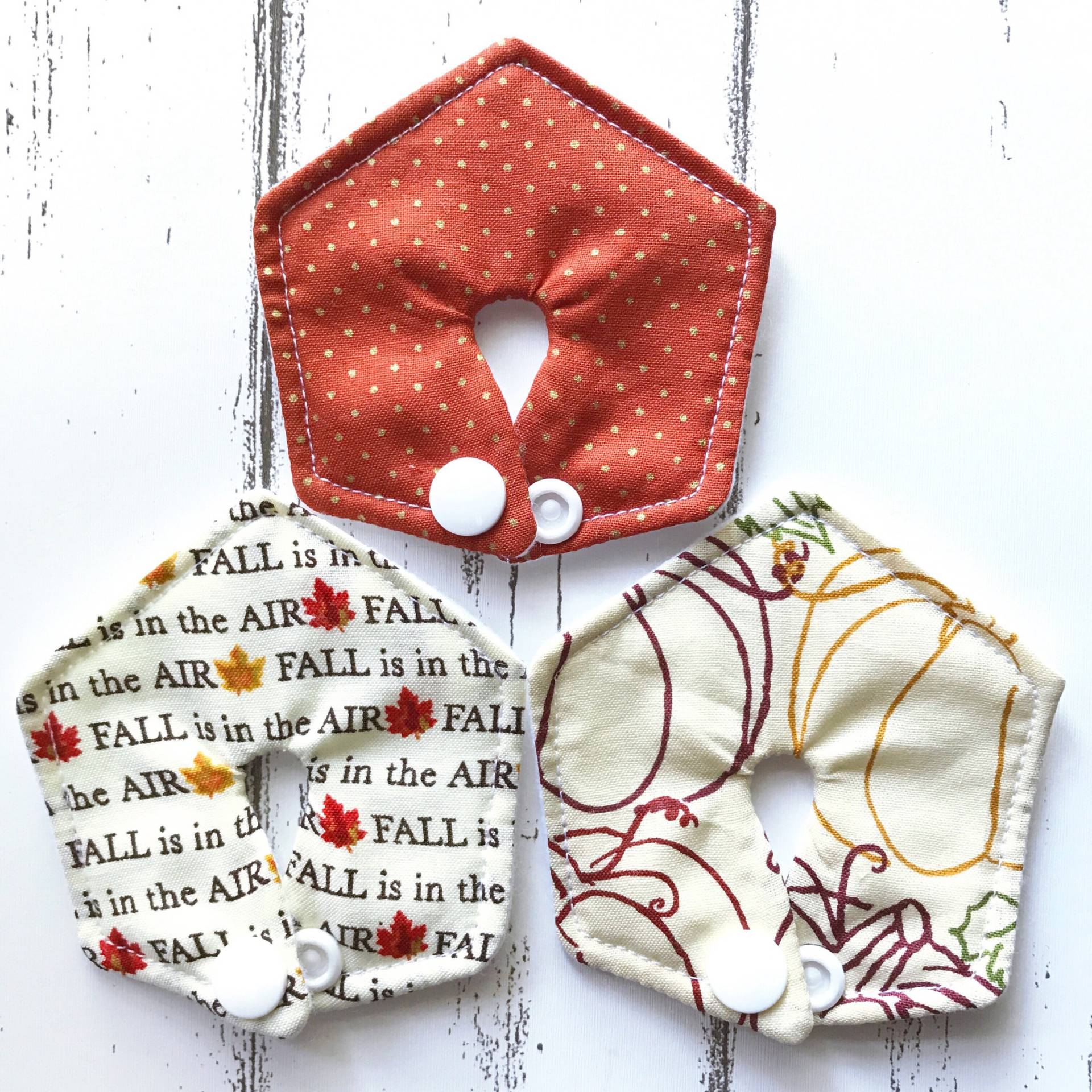 G-Board Pads, 3Er Set "Hello Fall" Mic-Key, Button Gastrostomie, Fütterung, Tubie, Stoma." von Etsy - Comforttubies