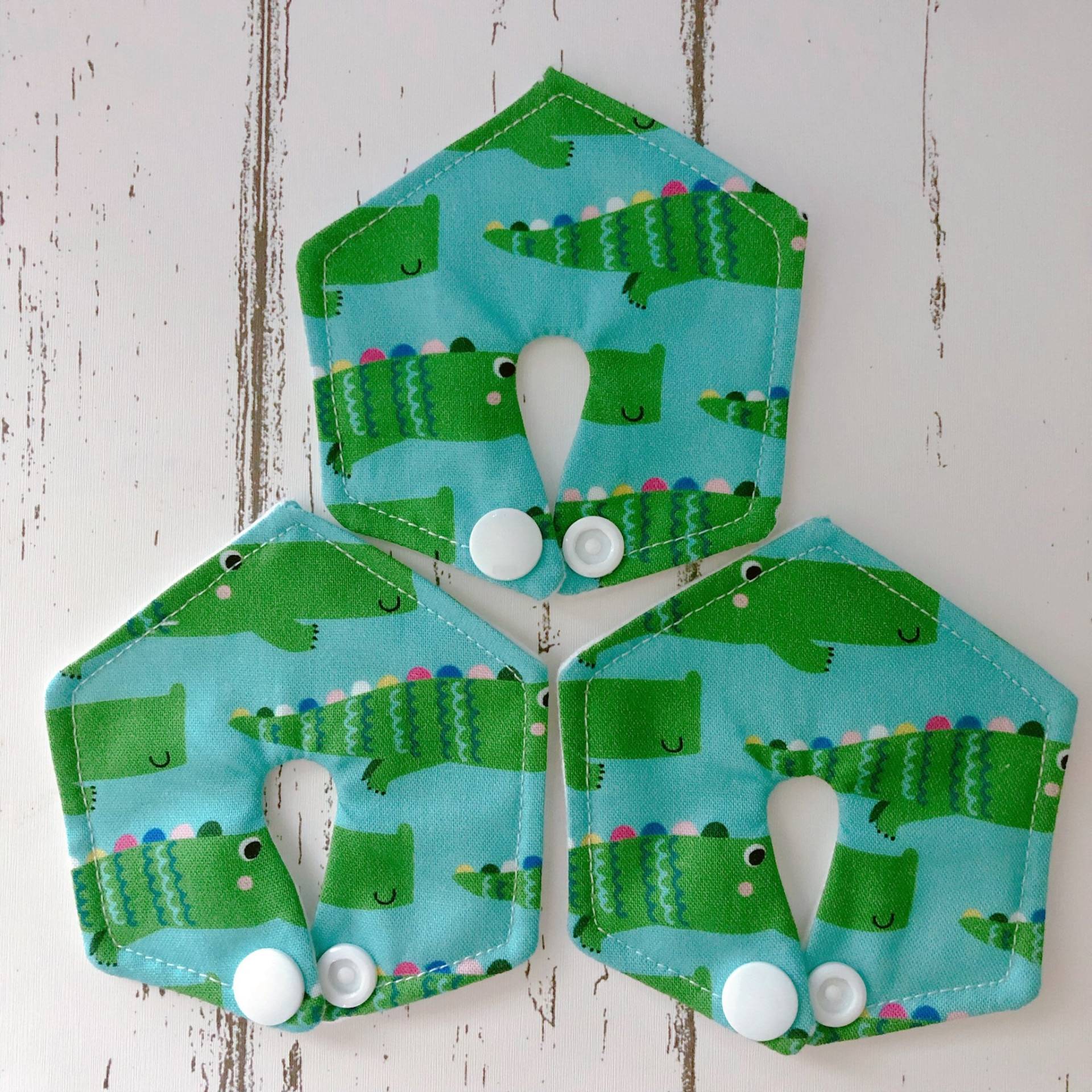 G-Tube Pads 3Er Set "Crocs" G-Tube Pads 3Er Set "Crocs" von Etsy - Comforttubies