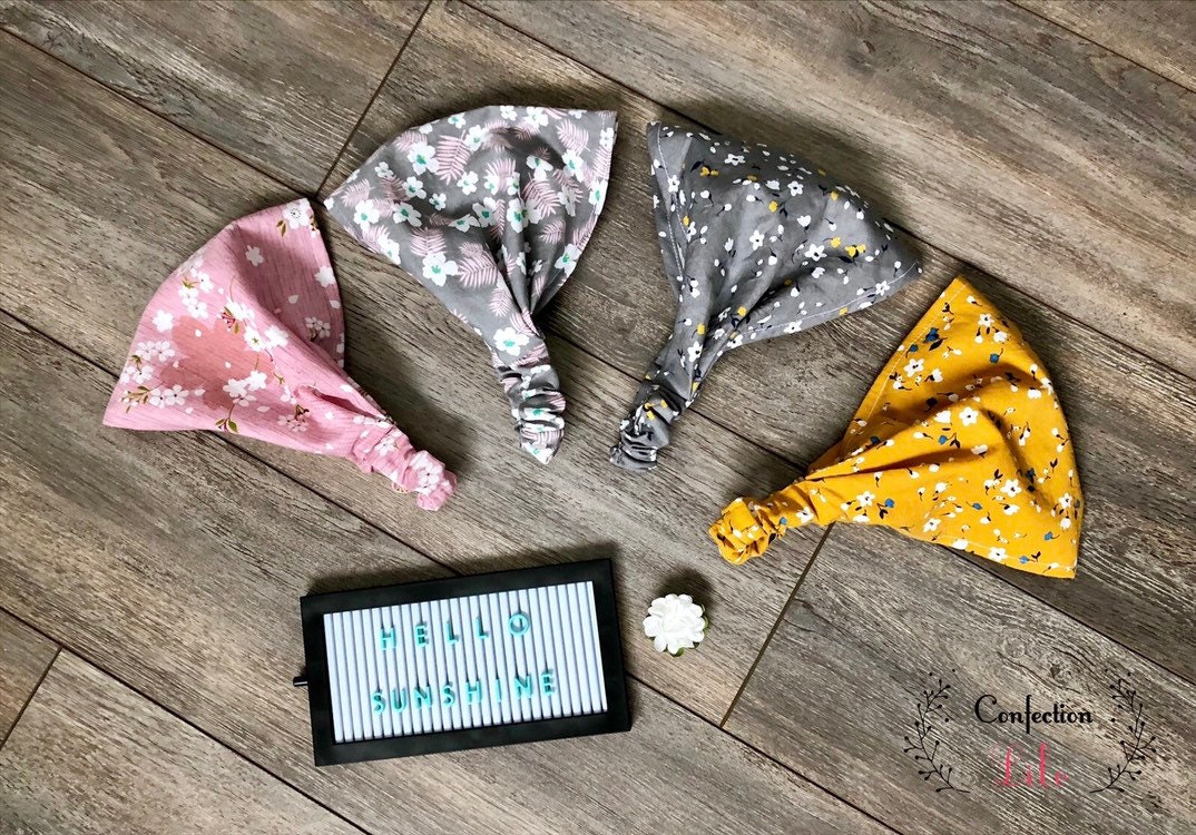 stirnband Im Bandana-stil stirnband Im Bandana-stil von Etsy - ConfectionLilo