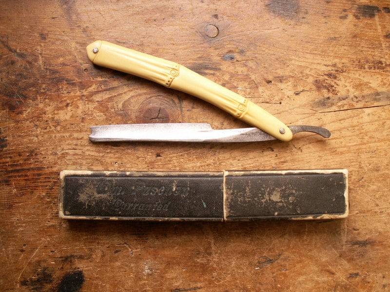 Simmons Hardware Company Rasiermesser Mit Bambusmotiv-Griff von Etsy - CopperAndTin