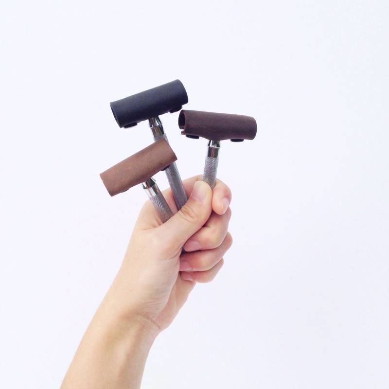 Rasierhobel Bezug | Reiseetui von Etsy - CordandSatchel