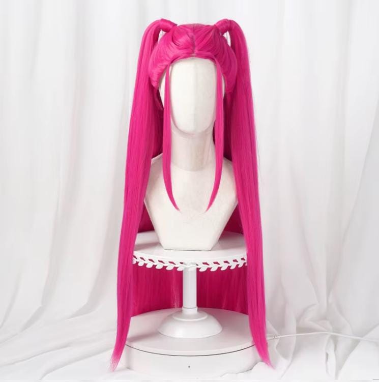 Kpop Dämonenjäger Mira Lange Zöpfe Rosa Perücke Kpop Dämonenjäger Mira Lange Zöpfe Rosa Perücke von Etsy - CosRoru