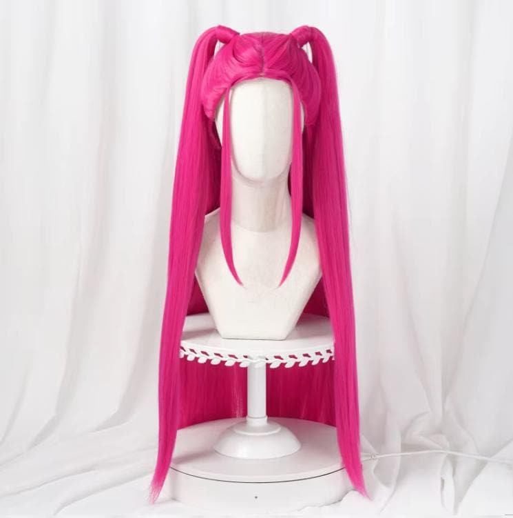 Kpop Dämonenjäger Mira Lange Zöpfe Rosa Perücke Kpop Dämonenjäger Mira Lange Zöpfe Rosa Perücke von Etsy - CosRoru