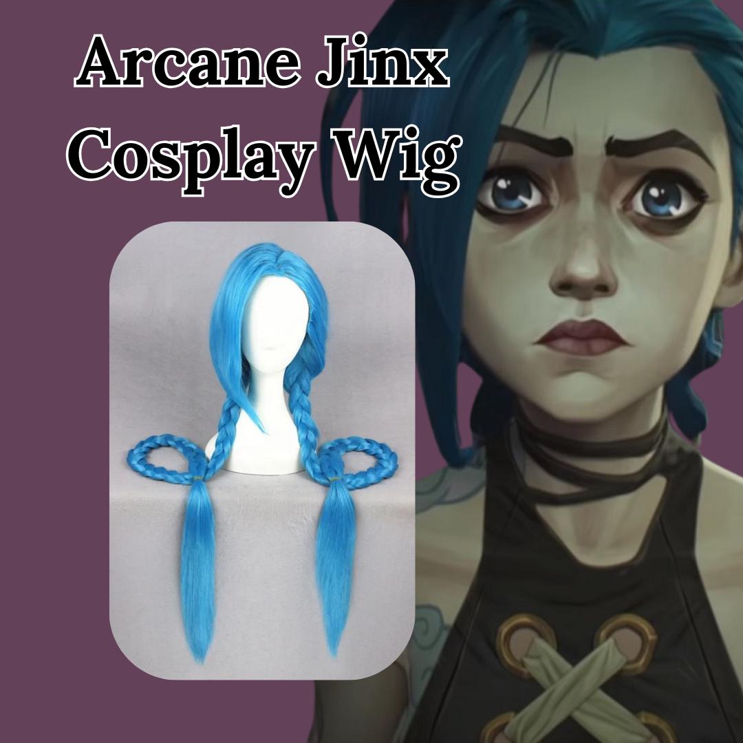 Made To Order Arcane League Of Legends Jinx Anime Cosplay Kostüm Lange Blaue Perücke Made To Order Arcane League Of Legends Jinx Anime Cosplay Kostüm Lange Blaue Perücke von Etsy - CosRoru