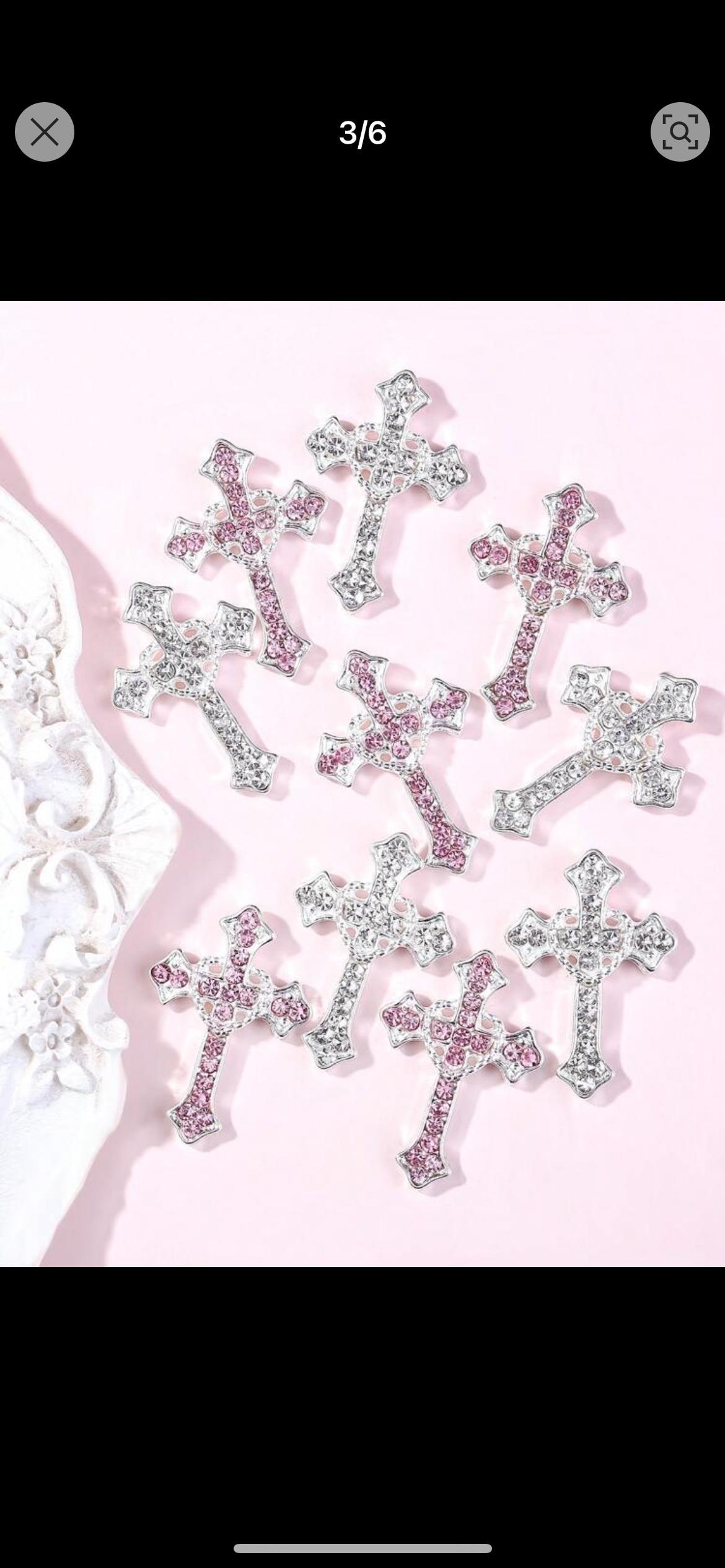 Kreuz Nail Charms Kreuz Nail Charms von Etsy - Cosi17