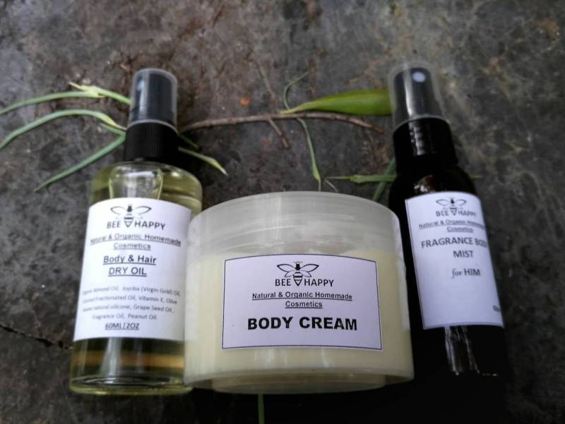 Körper Und Haare Geschenk-Set/Für Him Hautpflege Duft Mist=Körpercreme =Trockenes Öl & Haar //Hydrate, Weiche Haut, Hautpflege, Körperpflege von Etsy - CosmeticsGR