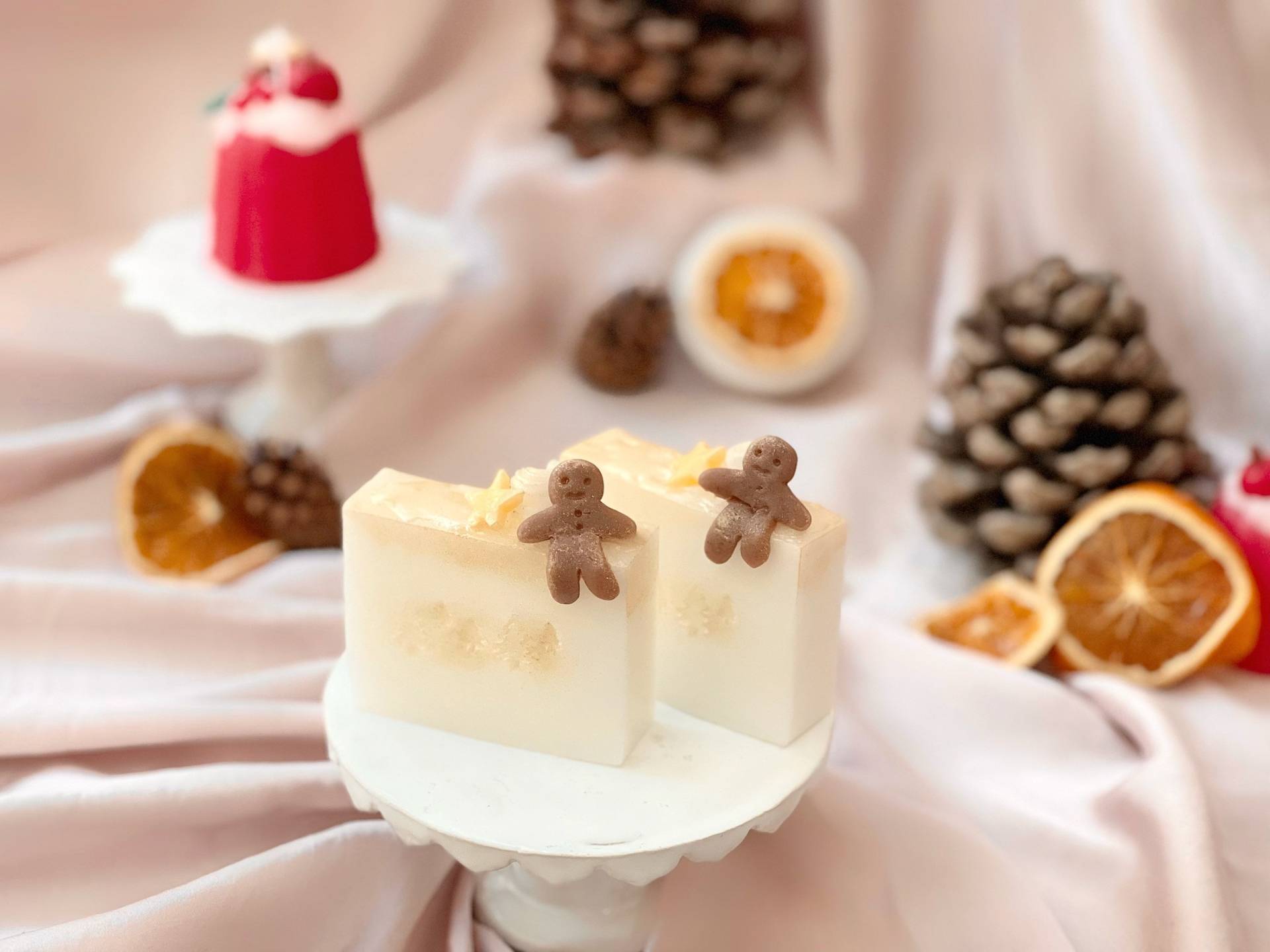 Hand Soap Christmas Pack Of 5 - Glycerin Vegan Gingerbread von Etsy - CottageandRose
