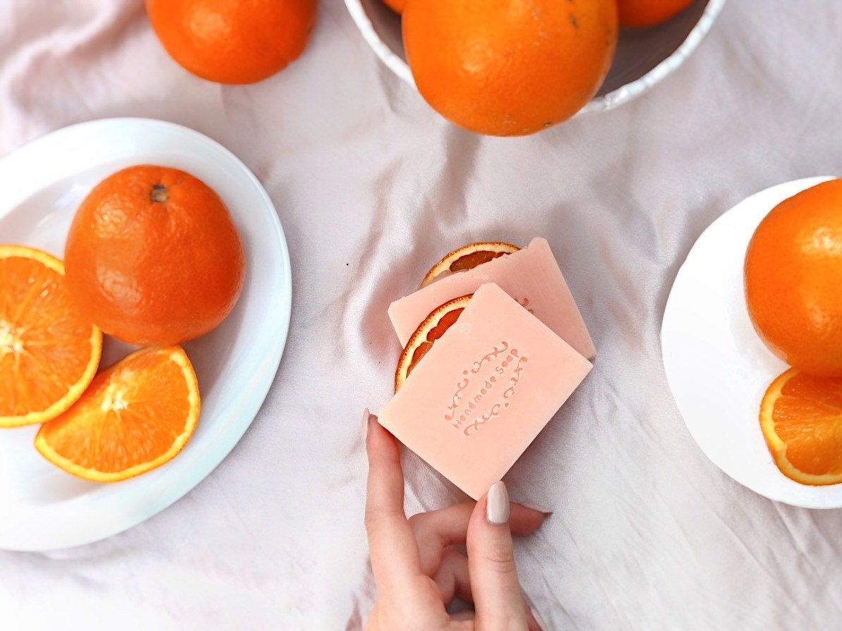 Orangenseife Einzeln - Glycerinseife Vegan Und Bio Orangenseife Einzeln - Glycerinseife Vegan Und Bio von Etsy - CottageandRose