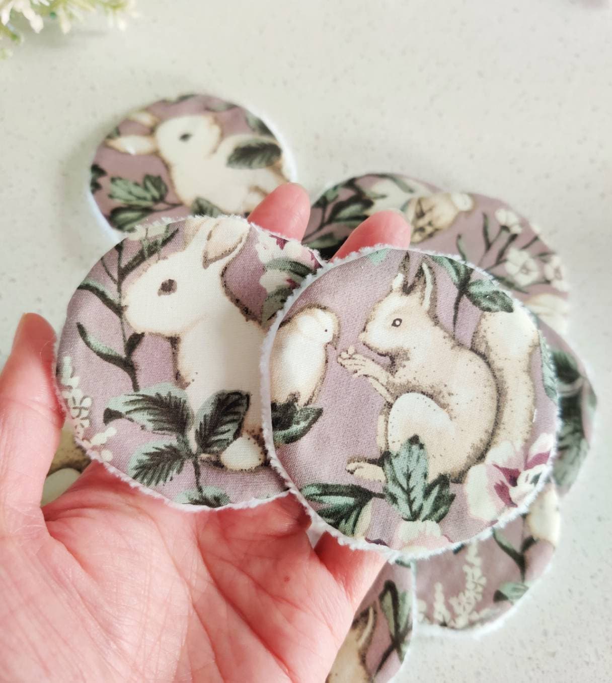 Wiederverwendbare Wattepads, Zero Waste Make-Up Entferner Wattepads - Woodland Bunny Wiederverwendbare Wattepads, Zero Waste Make-Up Entferner Wattepads - Woodland Bunny von Etsy - CottonTreeByLinda