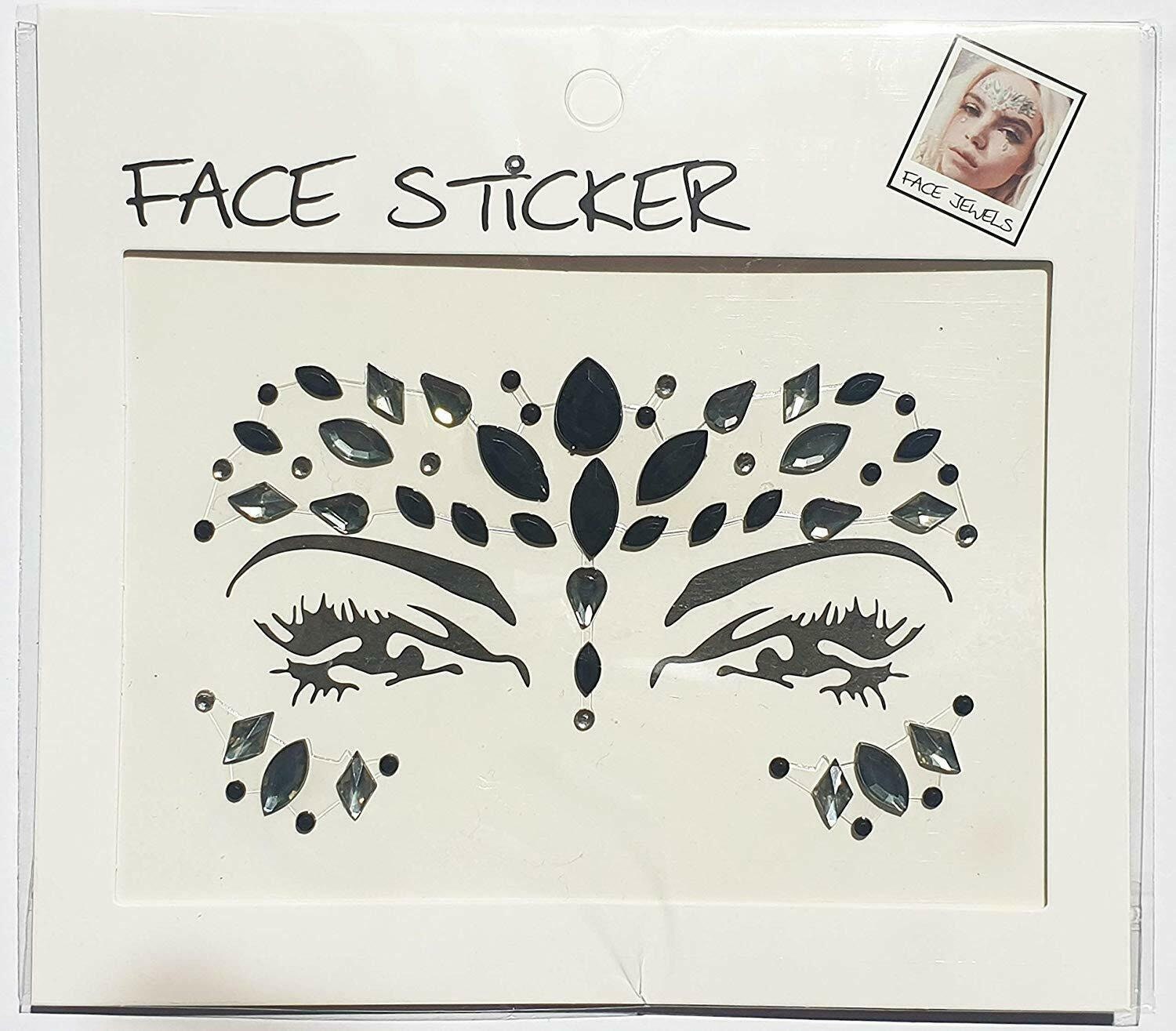 Craftbuddyus Selbstklebende Gesicht Aufkleber Edelsteine Glitzer Juwel Temp Tattoo-Maleficent Craftbuddyus Selbstklebende Gesicht Aufkleber Edelsteine Glitzer Juwel Temp Tattoo-Maleficent von Etsy - CraftbuddyUS