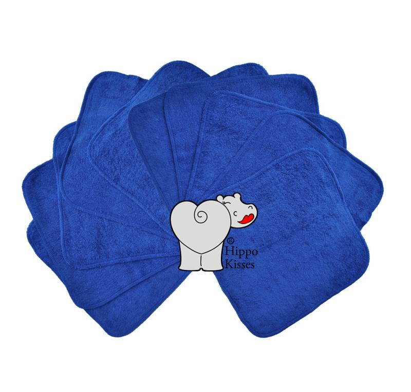 Baby Waschlappen Königsblau 10Er Pack, Gesichtstücher, Waschbare Desinfektionstücher von Etsy - CraftersCreekDesigns