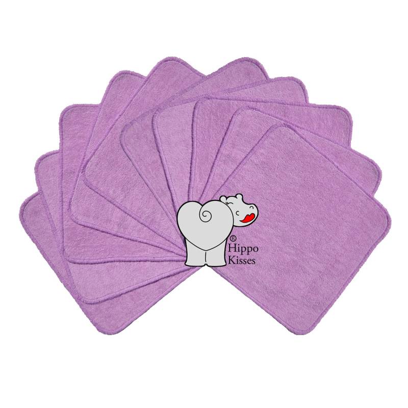 Baby Waschlappen Lavendel 10Er Pack, Gesichtstücher, Waschbare Desinfektionstücher von Etsy - CraftersCreekDesigns
